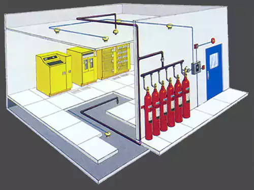 fire supression total flooding systems